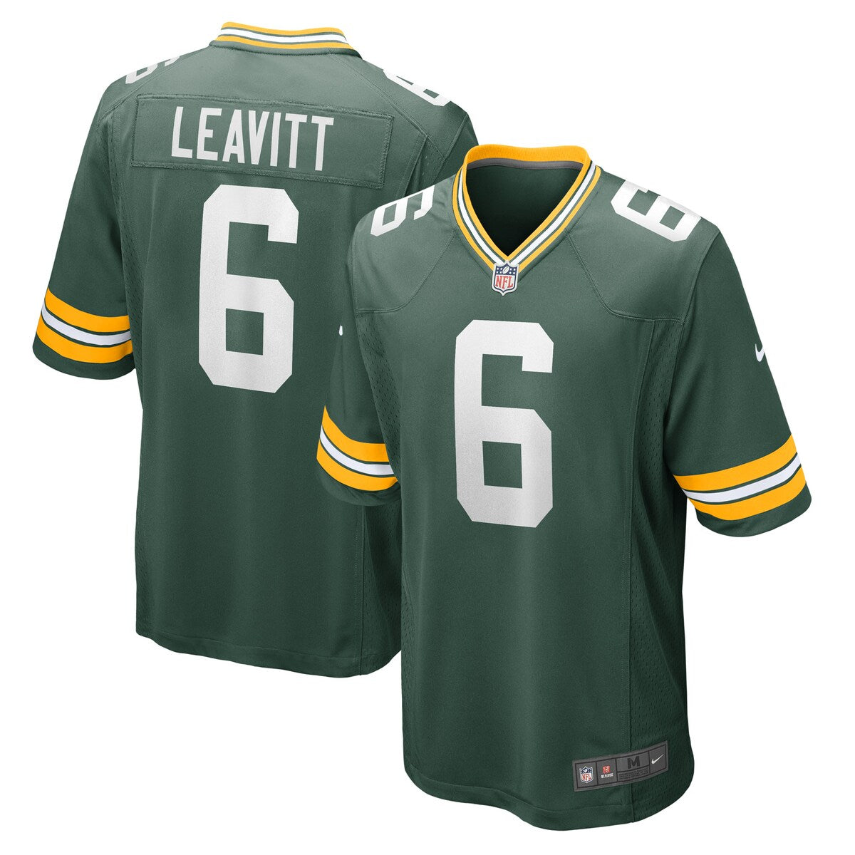 Dallin Leavitt Green Bay Packers Nike Game Player Jersey Green