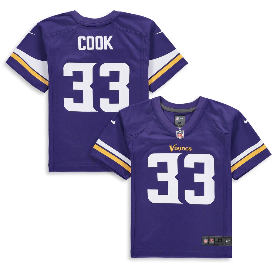 Dalvin Cook Minnesota Vikings Nike Preschool Player Game Jersey Purple