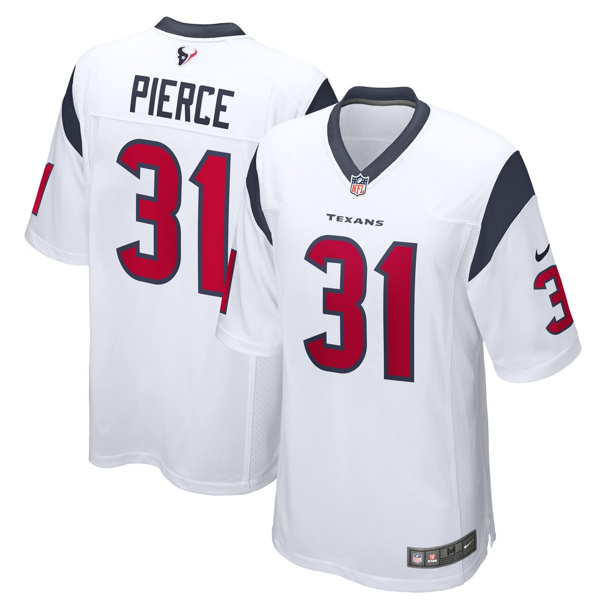 Dameon Pierce Houston Texans Nike Game Player Jersey White