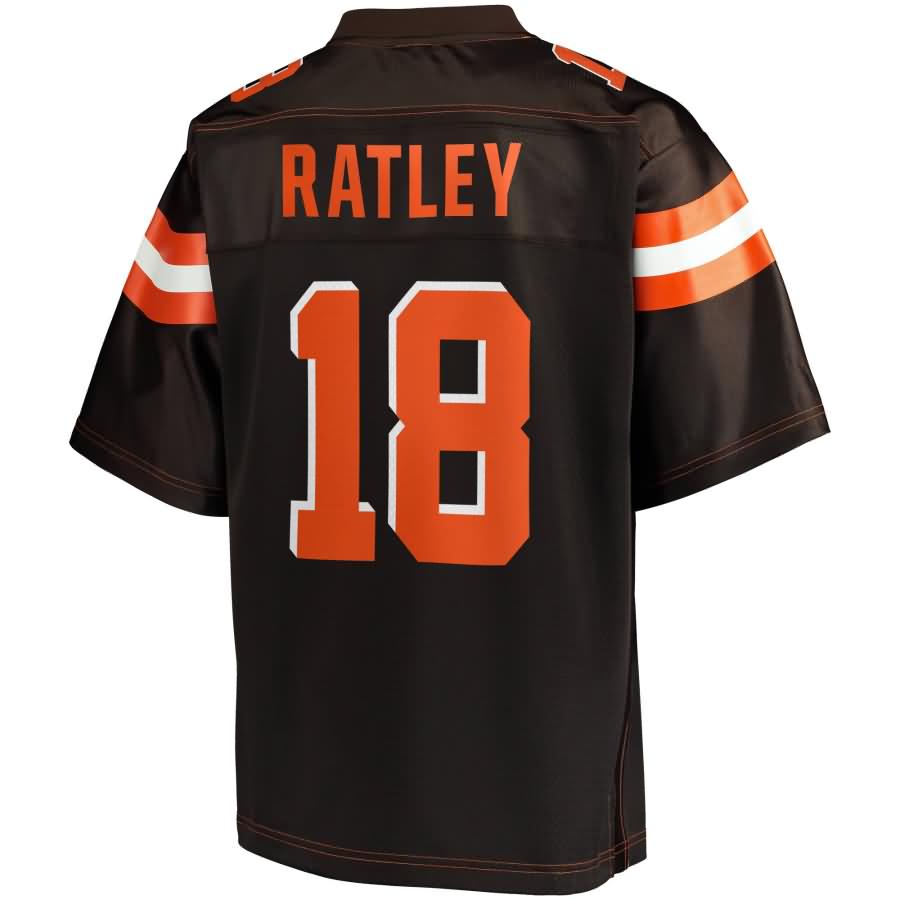 Damion Ratley Cleveland Browns Nfl Pro Line Youth Player Jersey Brown