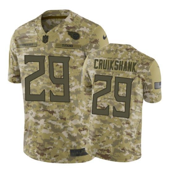 Dane Cruikshank Jersey Nfl Camo Tennessee Titans