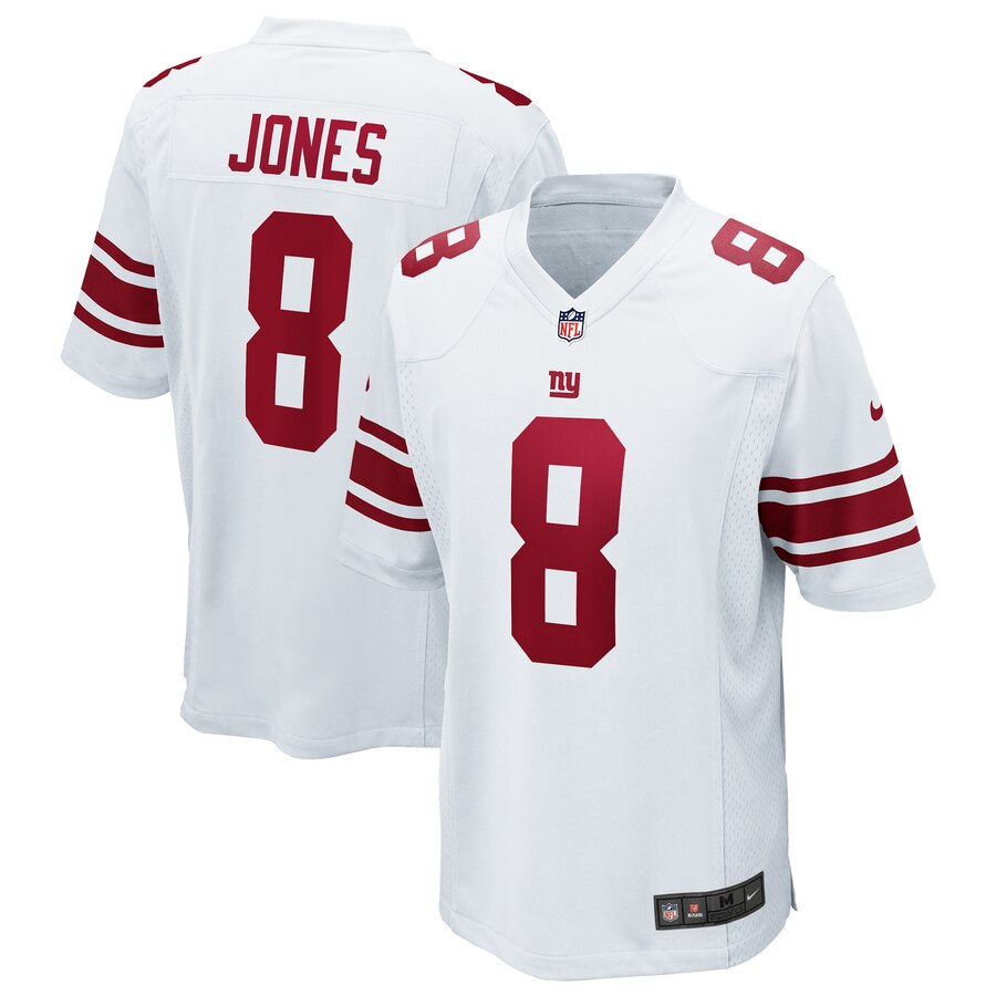Daniel Jones New York Giants Nike Game Jersey White