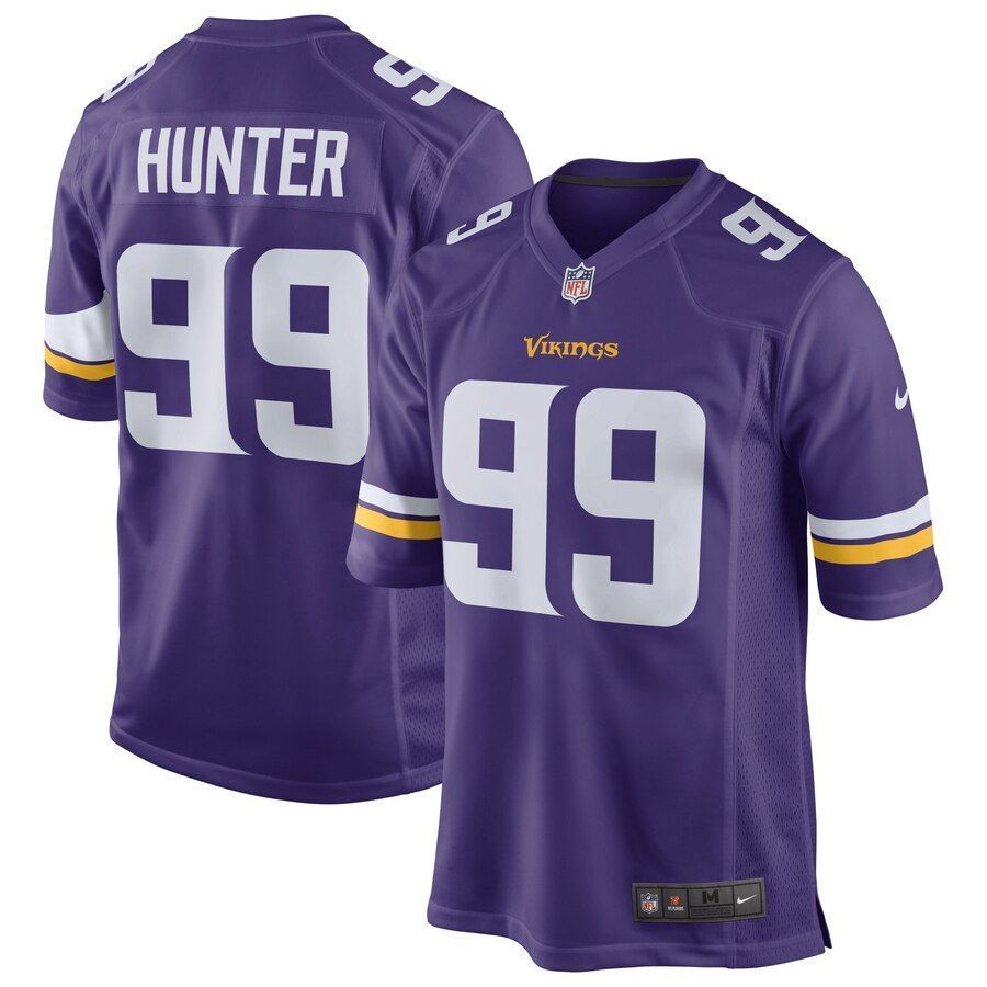 Danielle Hunter Minnesota Vikings Nfl Draft Game Jersey Purple 2019