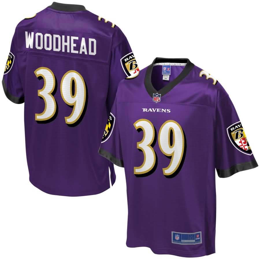 Danny Woodhead Baltimore Ravens Nfl Pro Line Player Jersey Purple