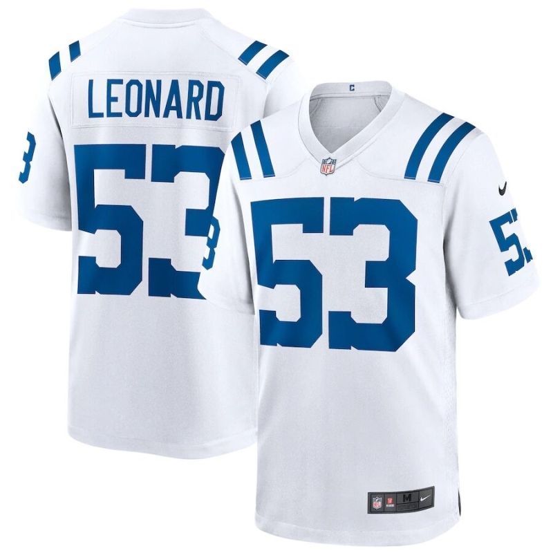 Darius Leonard 53 Nfl 2020 White Jersey