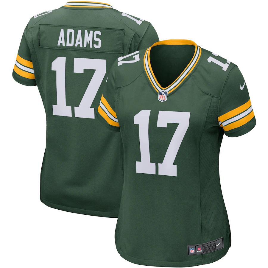 Davante Adams Green Bay Packers Nike Womens Game Jersey Green
