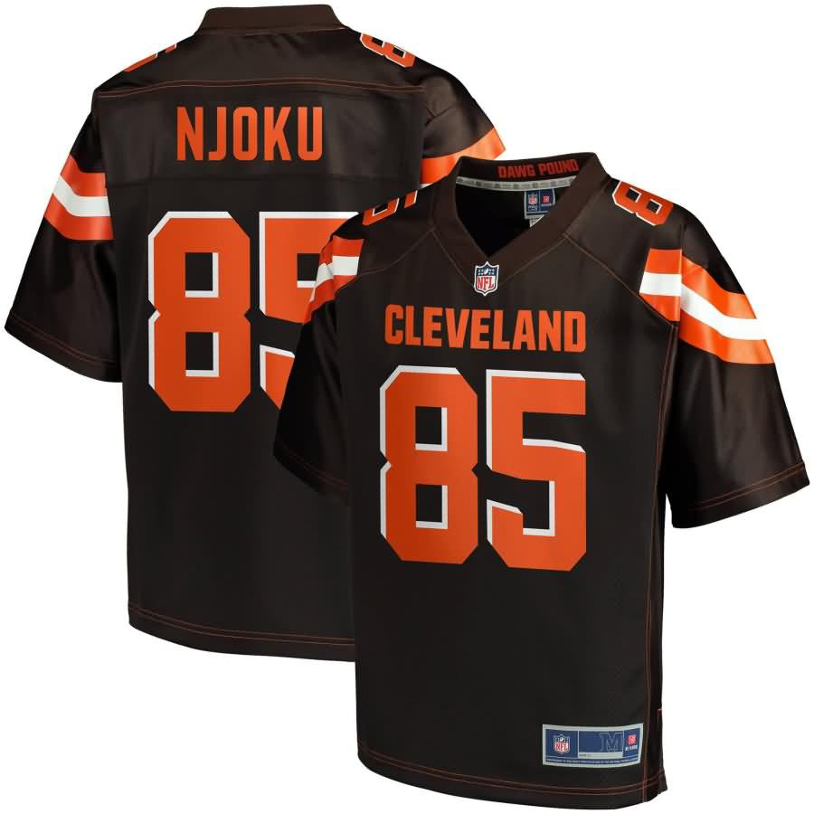 David Njoku Cleveland Browns Nfl Pro Line Player Jersey Brown