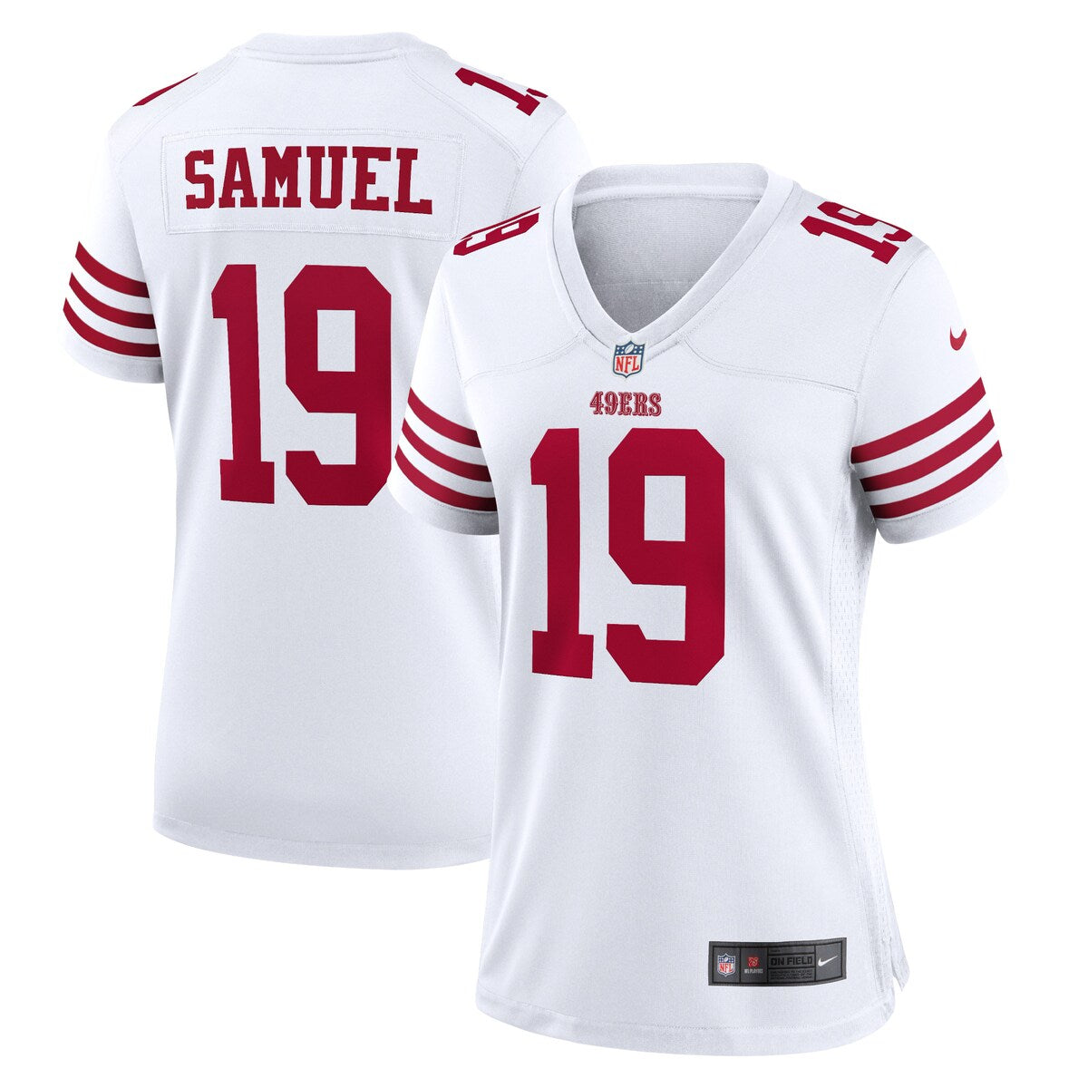 Deebo Samuel San Francisco 49ers Nike Womens Player Game Jersey White