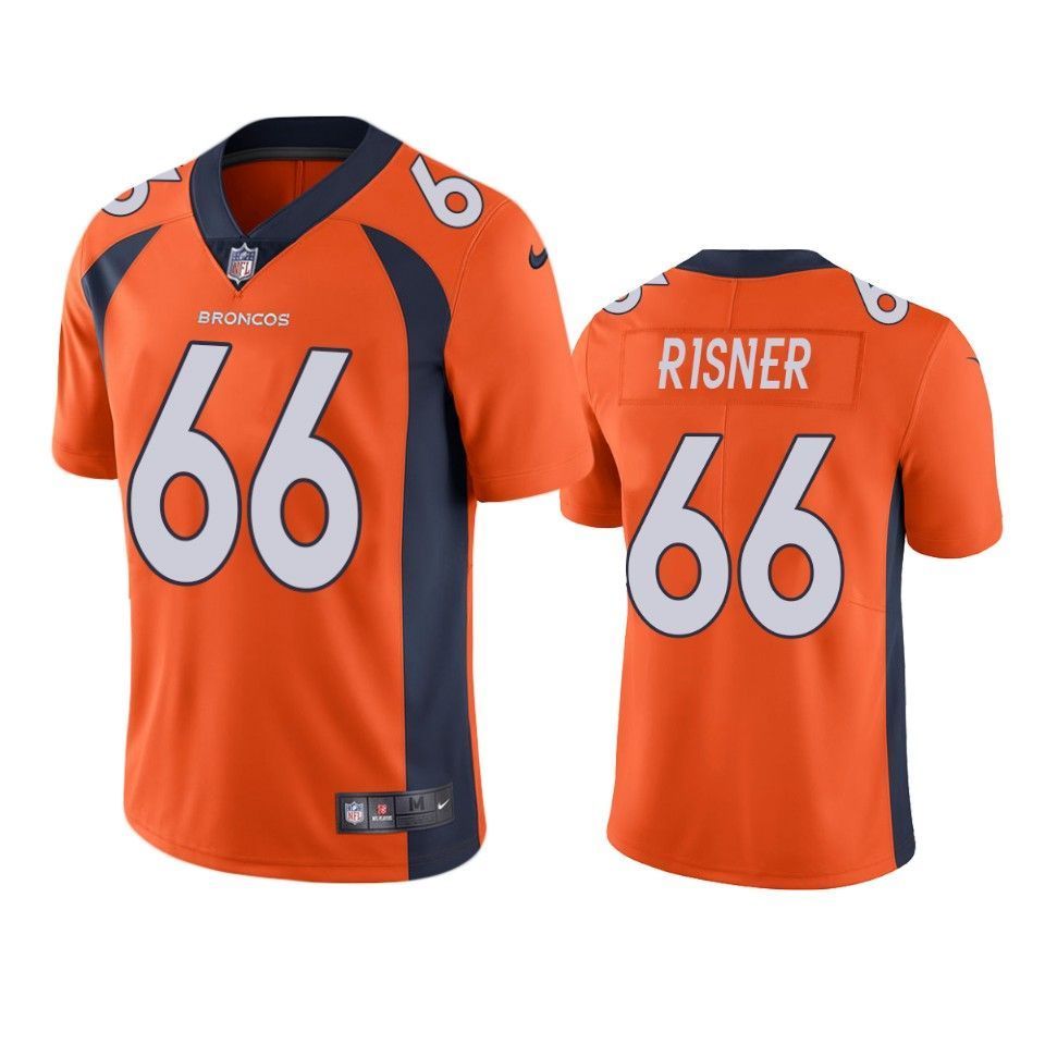 Denver Broncos Dalton Risner 2019 Nfl Draft Orange Vapor Limited Jersey