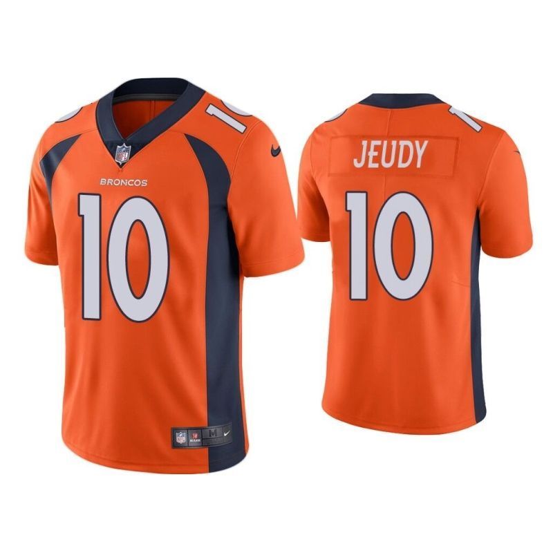 Denver Broncos Jerry Jeudy 10 2020 Nfl Orange Jersey Jersey