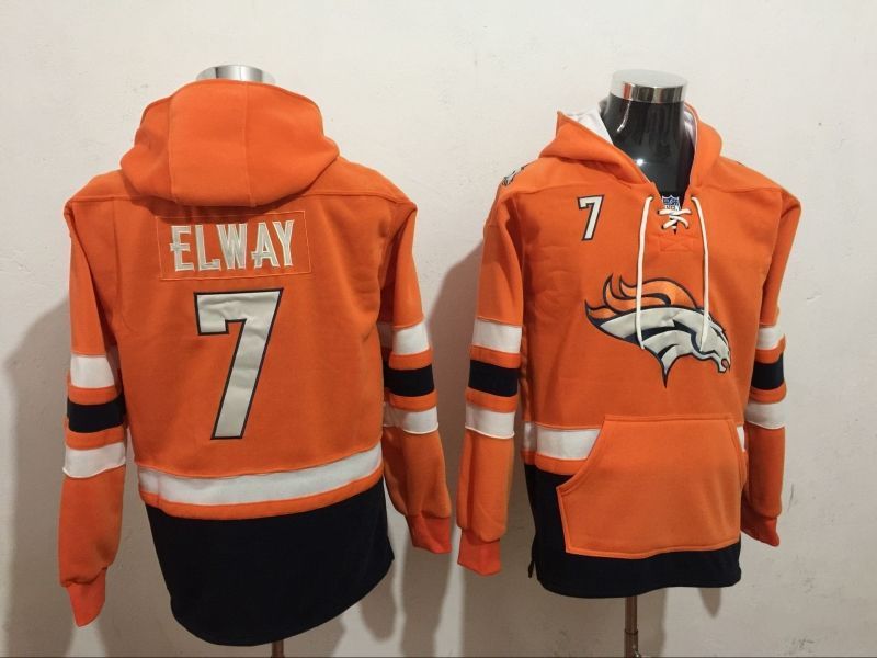 Denver Broncos John Elway 7 Nfl 2020 Orange Jersey