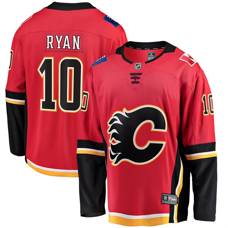 Derek Ryan Calgary Flames Fanatics Branded Home Breakaway Player Jersey Red