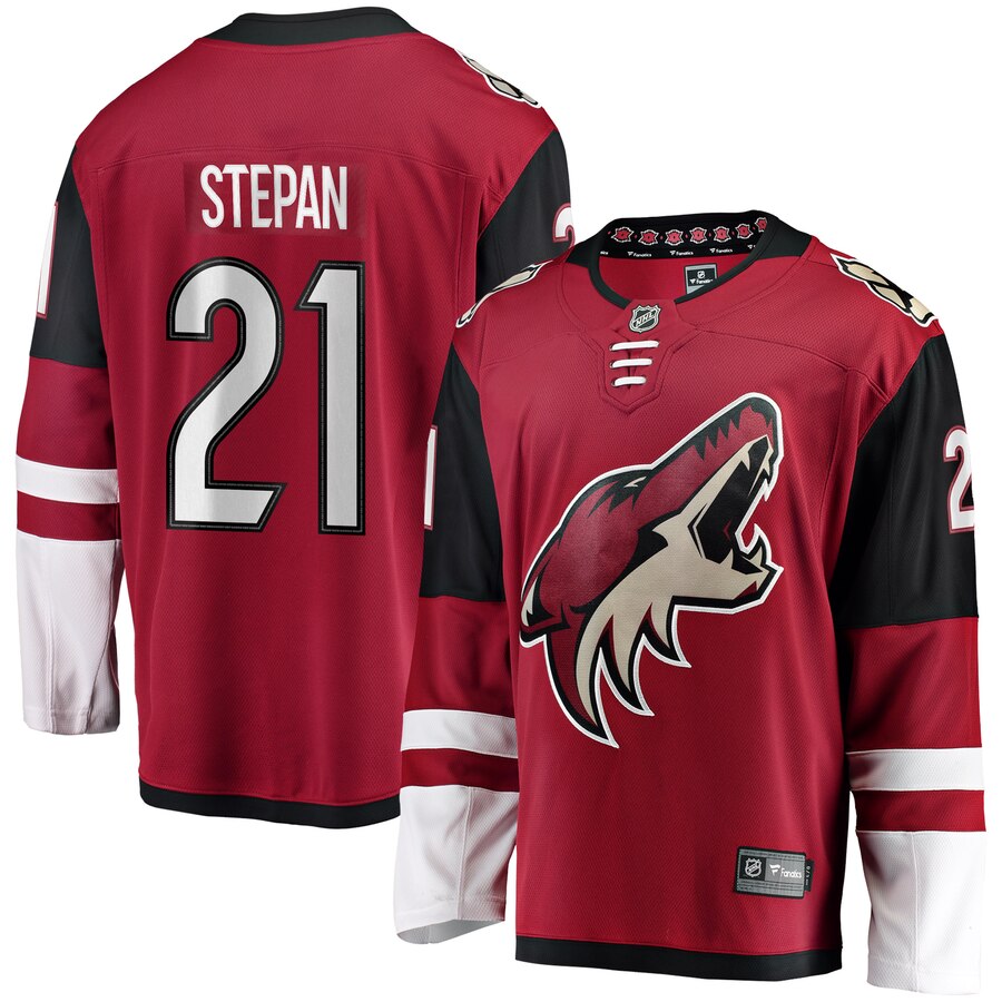 Derek Stepan Arizona Coyotes Fanatics Branded Breakaway Player Jersey Garnet