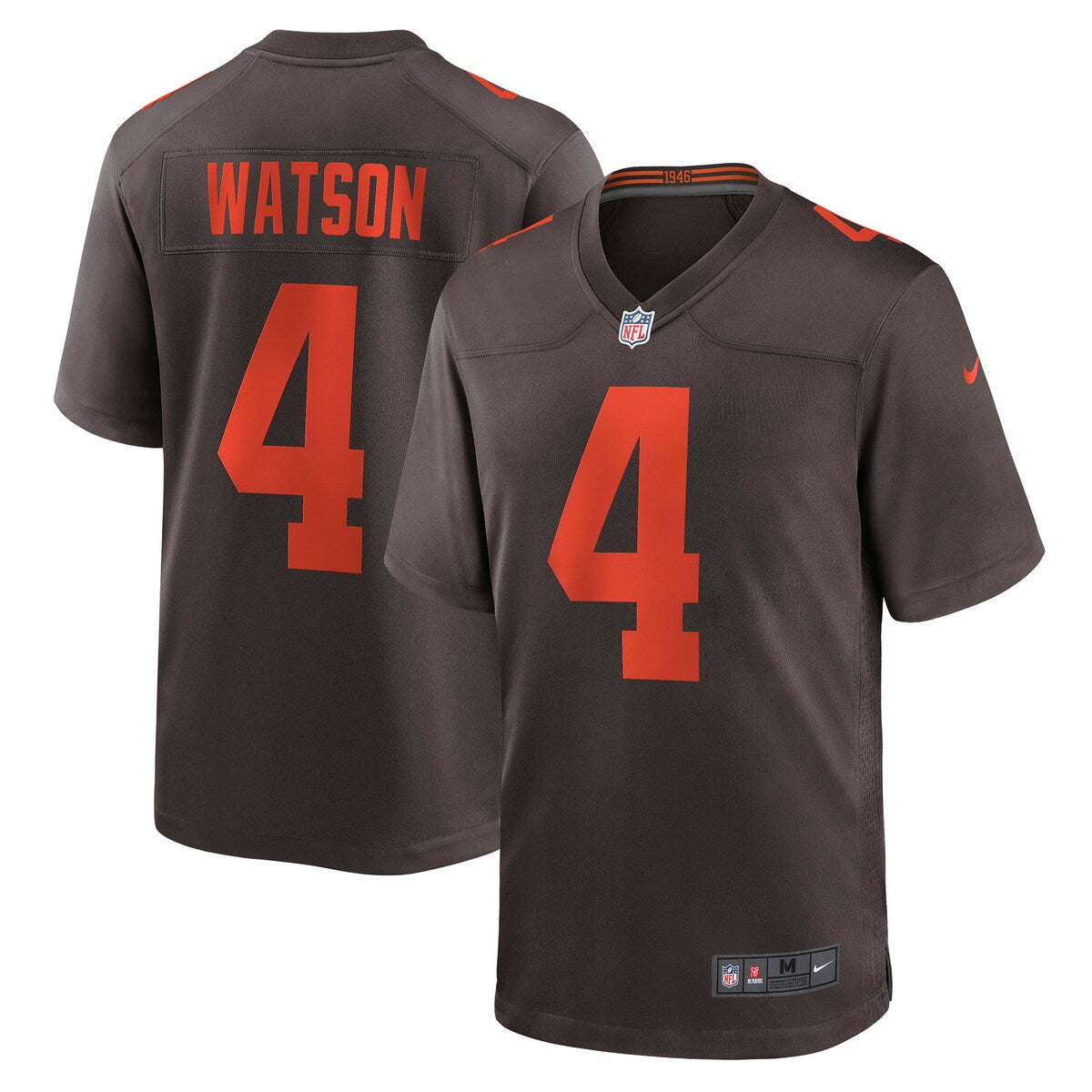 Deshaun Watson Cleveland Browns Nike Alternate Game Jersey Brown