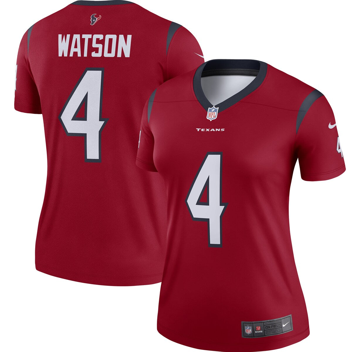Deshaun Watson Houston Texans Nike Womens Legend Player Jersey Red