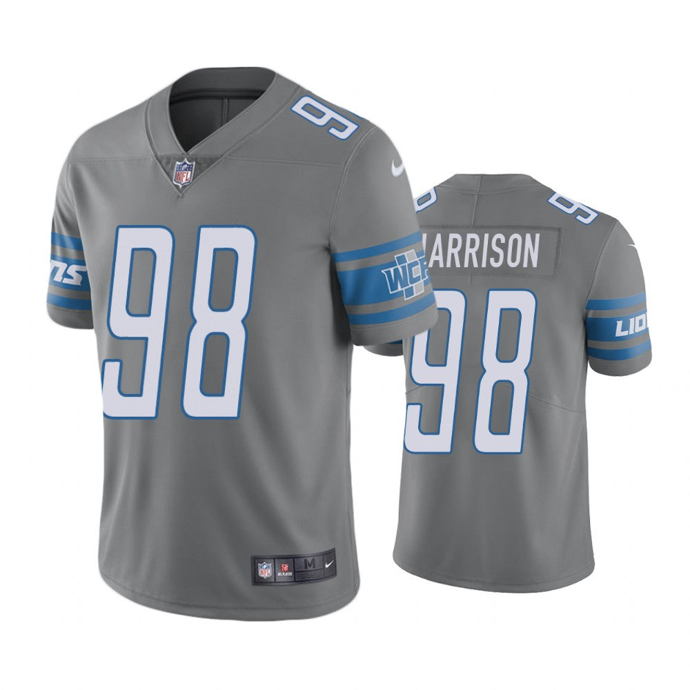 Detroit Lions Damon Harrison Gray Nike Color Rush Limited Jersey