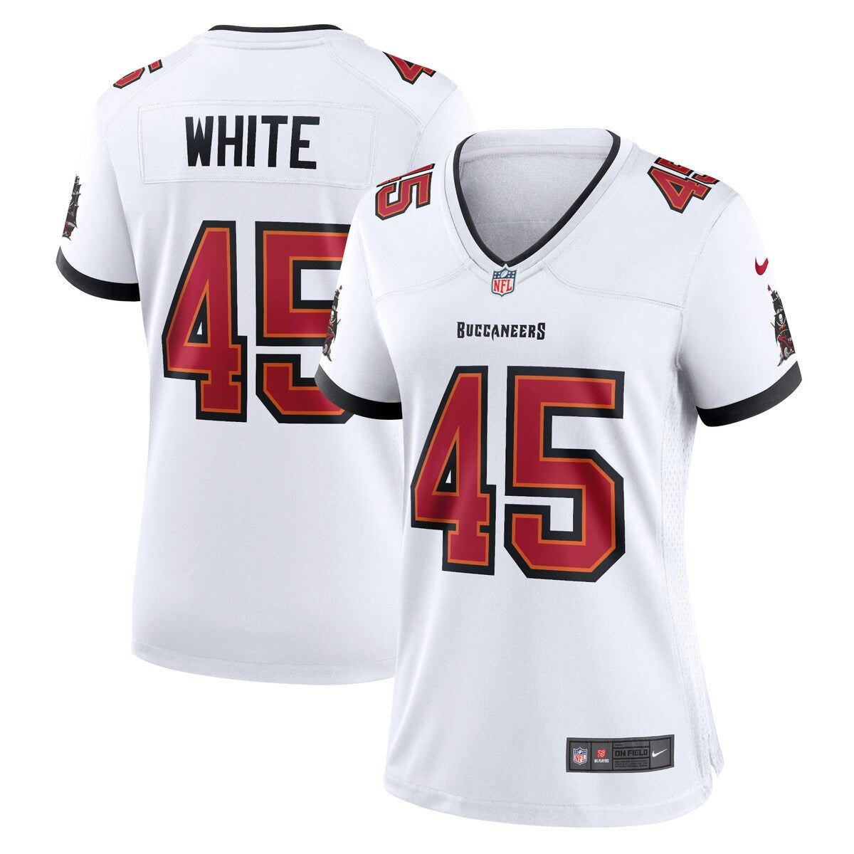 Devin White Tampa Bay Buccaneers Nike Womens Game Jersey White