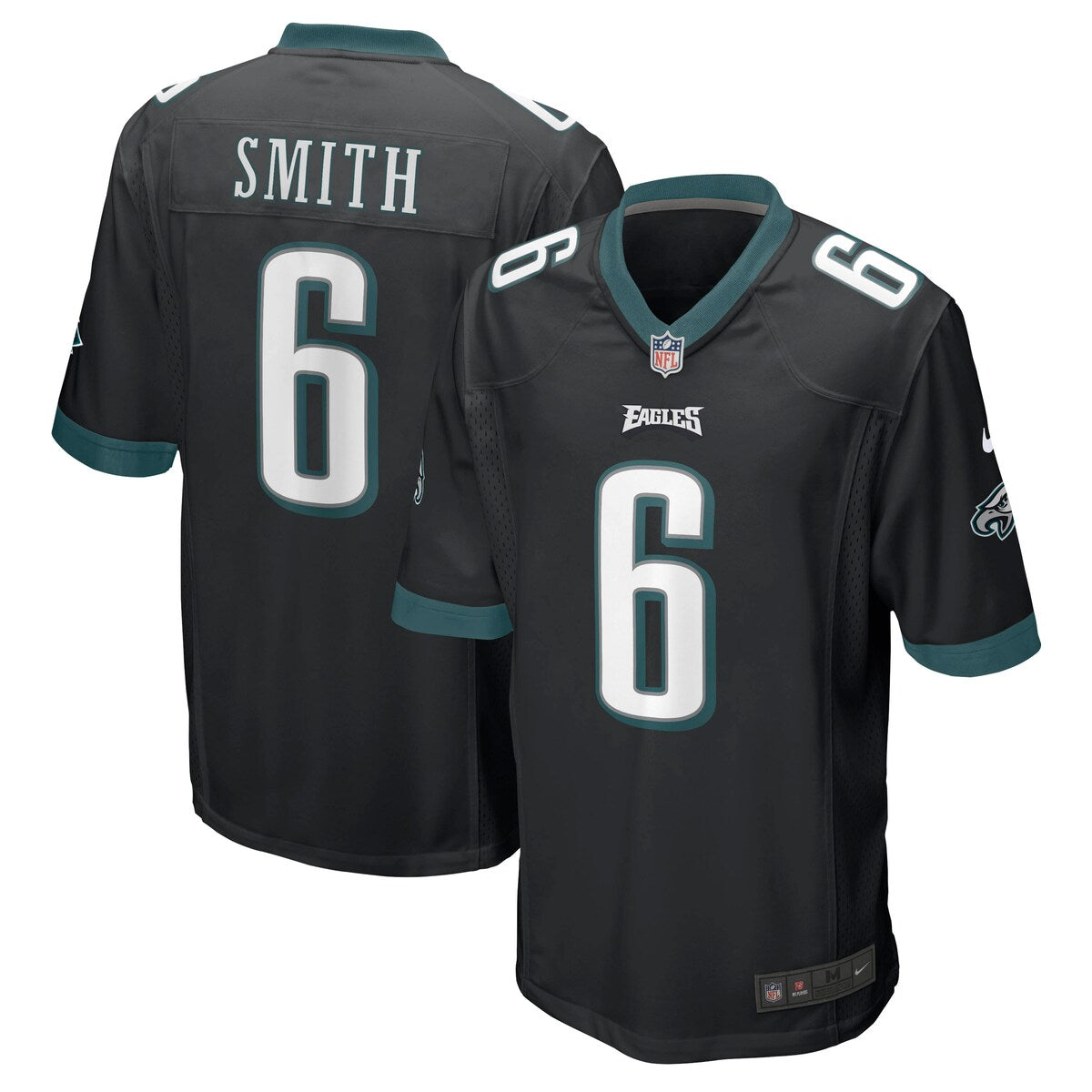 Devonta Smith Philadelphia Eagles Nike Game Jersey Black