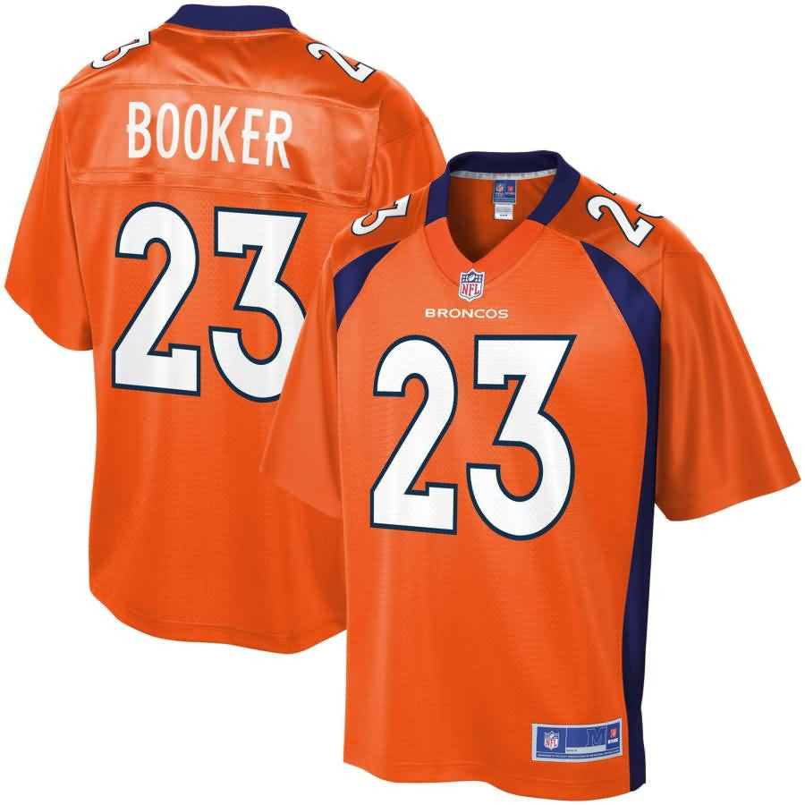 Devontae Booker Denver Broncos Nfl Pro Line Team Color Player Jersey Orange