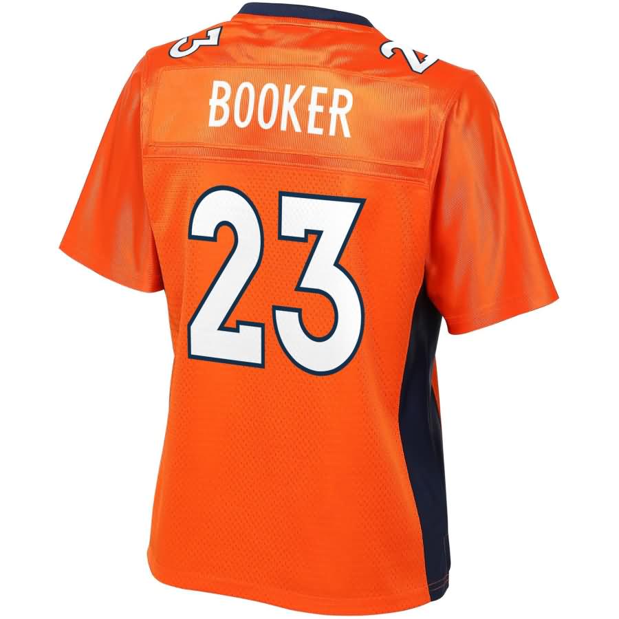 Devontae Booker Denver Broncos Nfl Pro Line Womens Team Color Player Jersey Orange