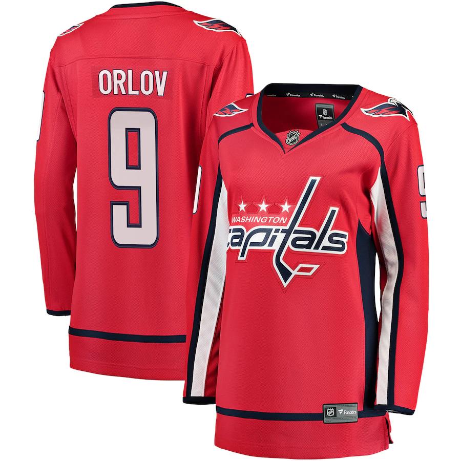 Dmitry Orlov Washington Capitals Fanatics Branded Womens Breakaway Player Jersey Red