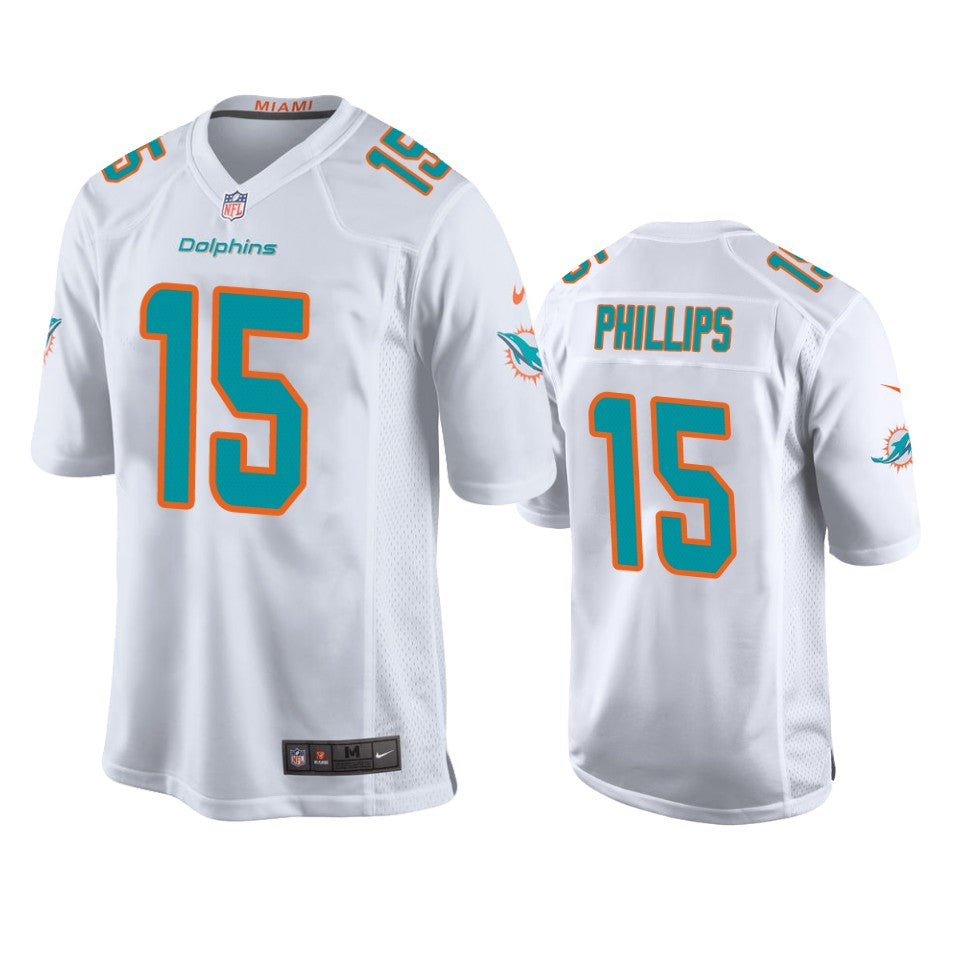 Dolphins Jaelan Phillips 2021 Nfl Draft White Game Jersey