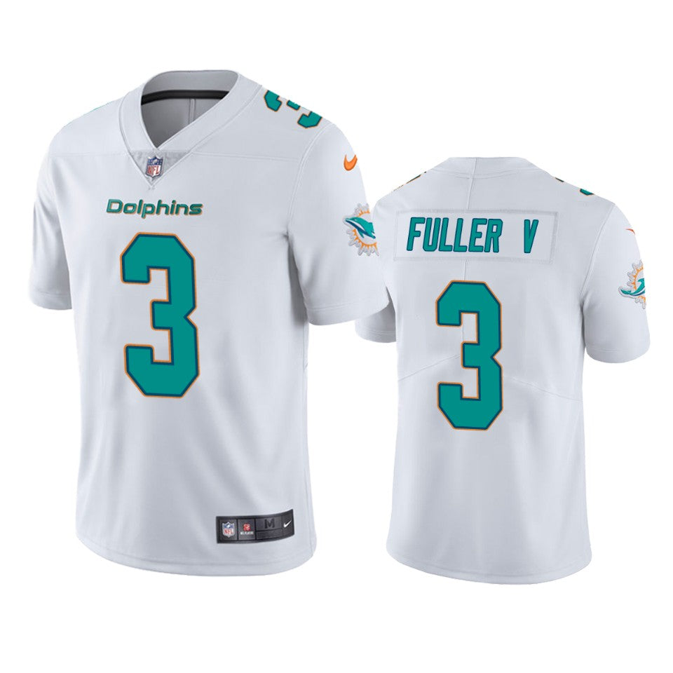 Dolphins Will Fuller V Vapor Limited White Jersey