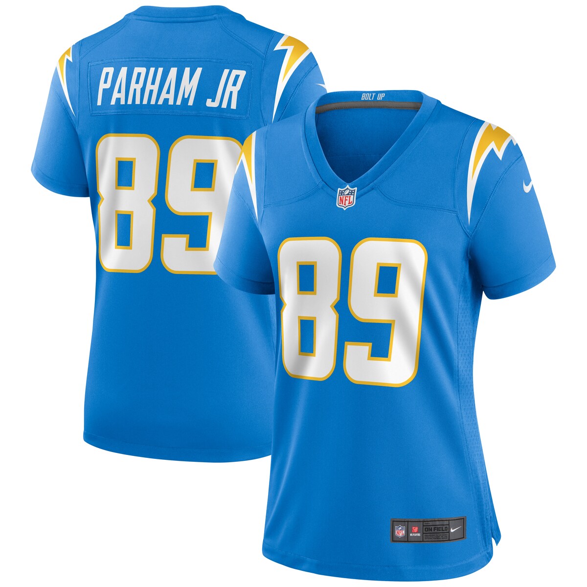 Donald Parham Jr Los Angeles Chargers Nike Womens Game Jersey Powder Blue