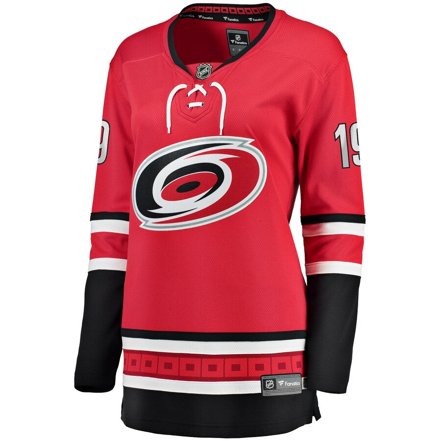 Dougie Hamilton Carolina Hurricanes Fanatics Branded Womens Home Breakaway Player Jersey Red