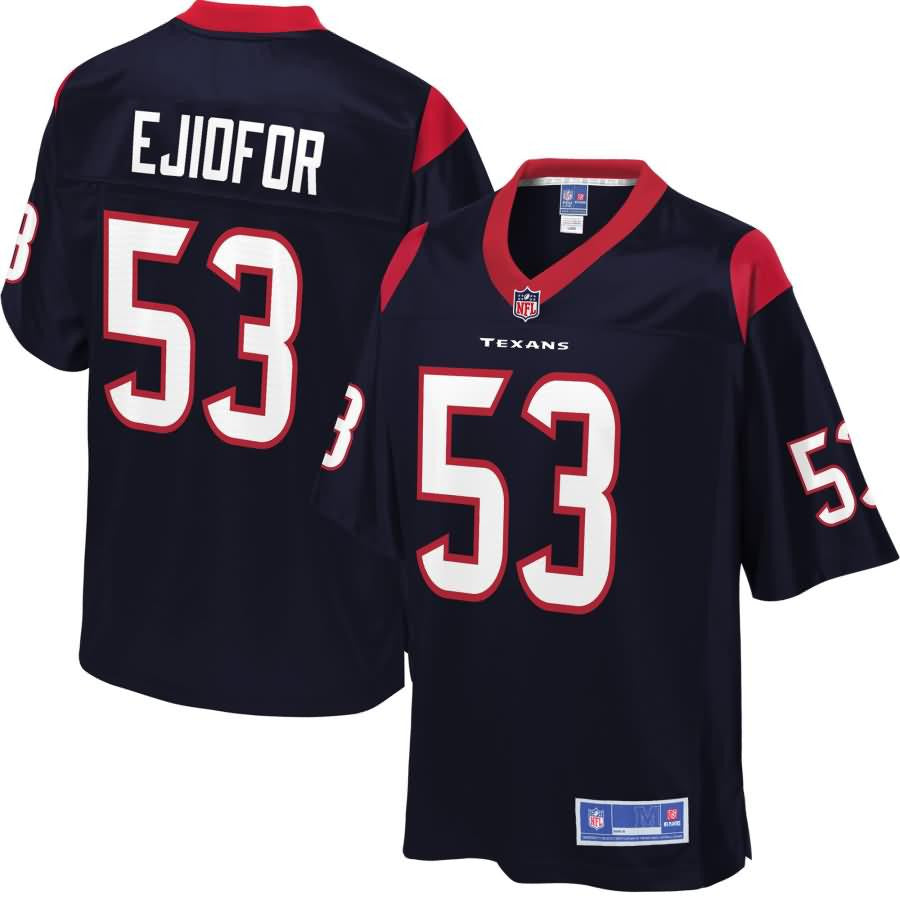 Duke Ejiofor Houston Texans Nfl Pro Line Player Jersey Navy
