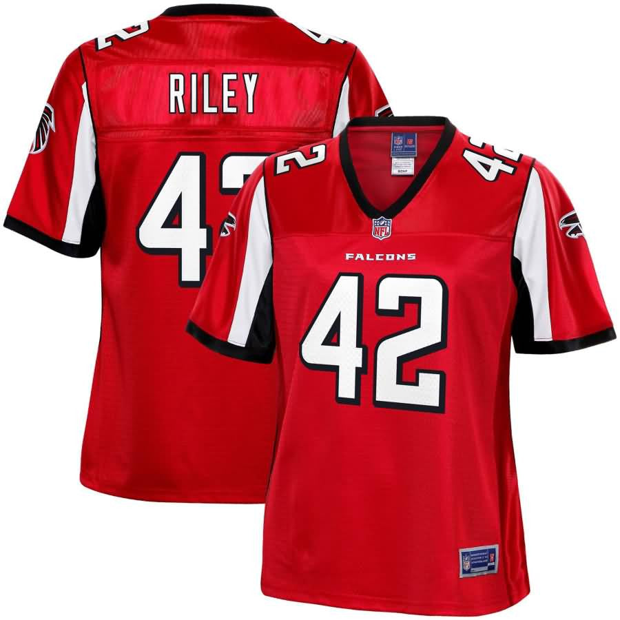 Duke Riley Atlanta Falcons Nfl Pro Line Womens Team Color Player Jersey Red
