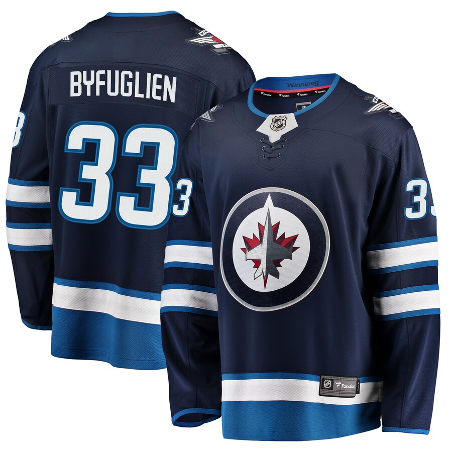 Dustin Byfuglien Winnipeg Jets Fanatics Branded Breakaway Replica Jersey Navy
