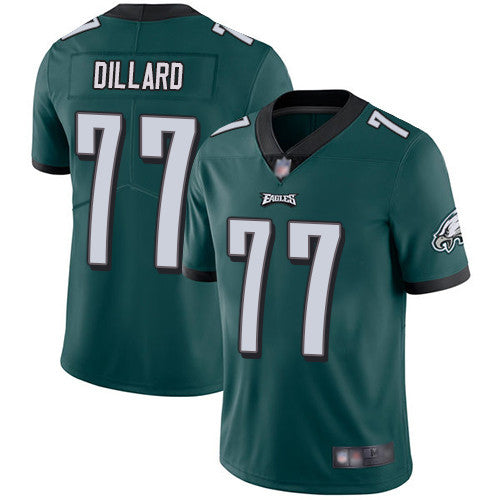 Eagles 77 Andre Dillard Midnight Green Team Color Mens Stitched Football Vapor Untouchable Limited Jersey