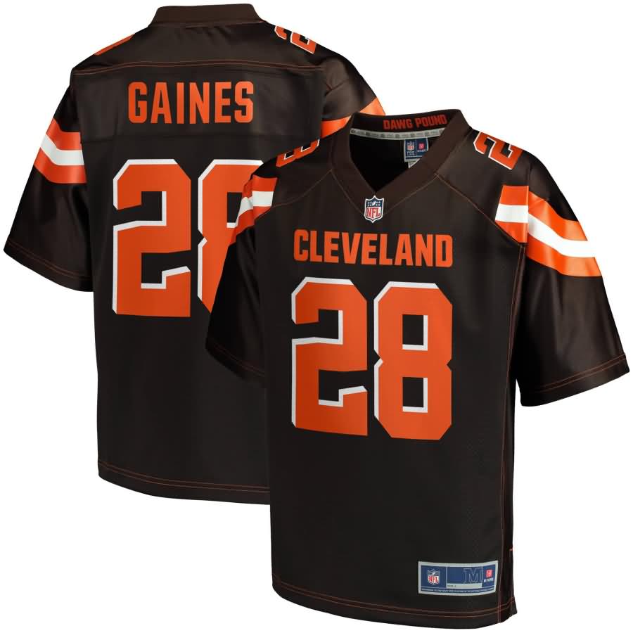 Ej Gaines Cleveland Browns Nfl Pro Line Youth Team Color Player Jersey Brown