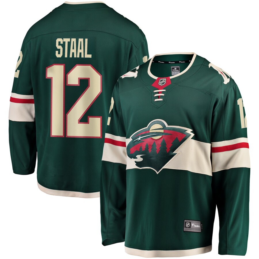 Eric Staal Minnesota Wild Fanatics Branded Breakaway Jersey Green