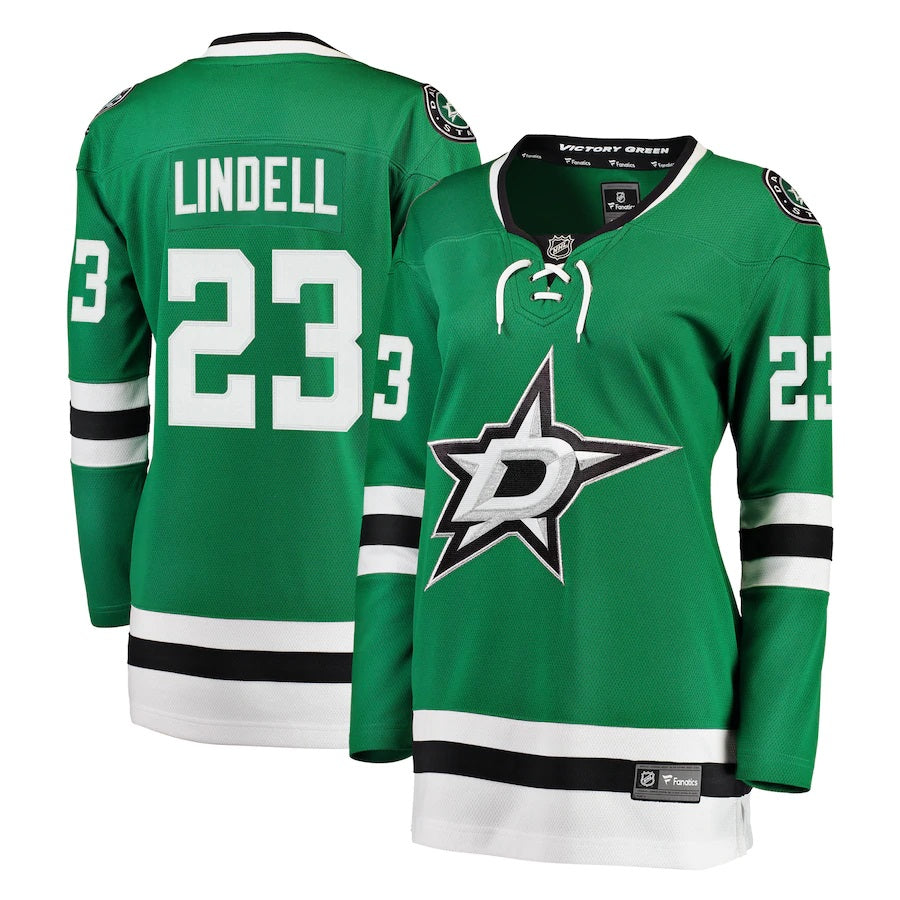 Esa Lindell Dallas Stars Fanatics Branded Womens Breakaway Player Jersey Kelly Green