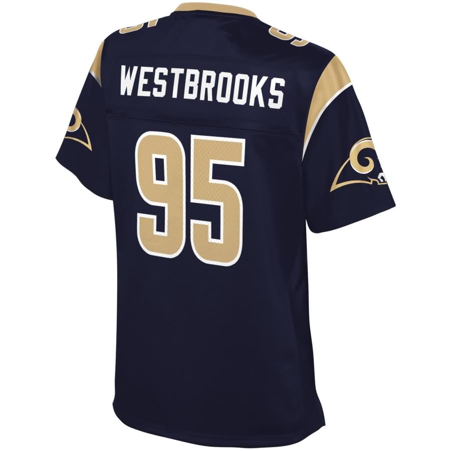 Ethan Westbrooks Los Angeles Rams Nfl Pro Line Womens Player Jersey Navy