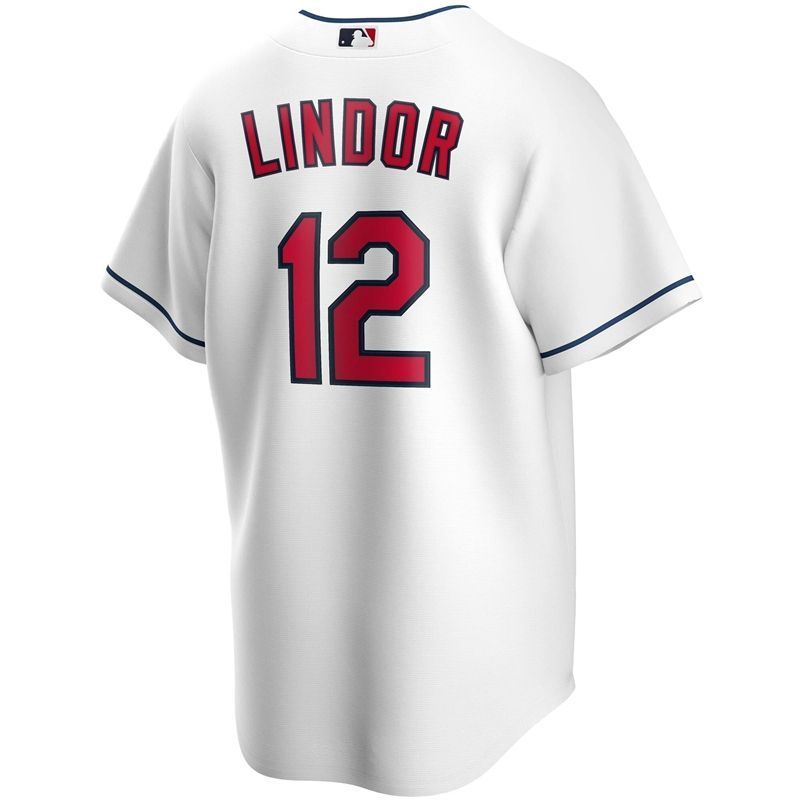 Francisco Lindor 12 2020 Mlb White Jersey