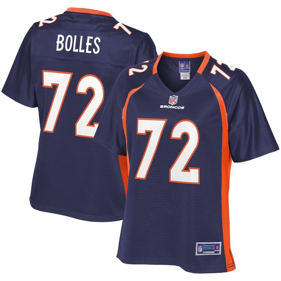 Garrett Bolles Denver Broncos Nfl Pro Line Womens Alternate Player Jersey Navy