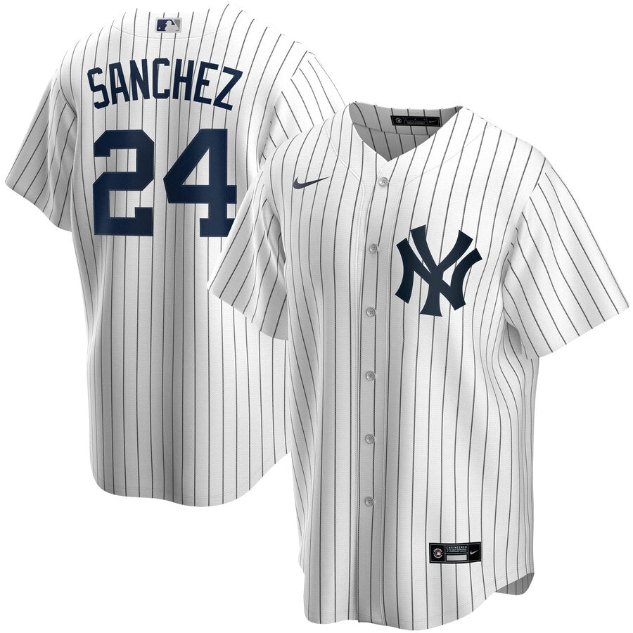 Gary Sanchez New York Yankees Nike Home 2020 Replica Player Name Jersey White