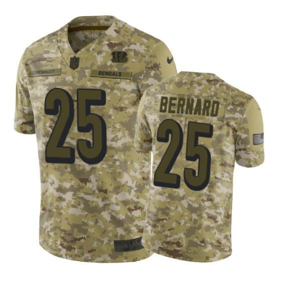 Giovani Bernard Jersey Nfl Camo Cincinnati Bengals
