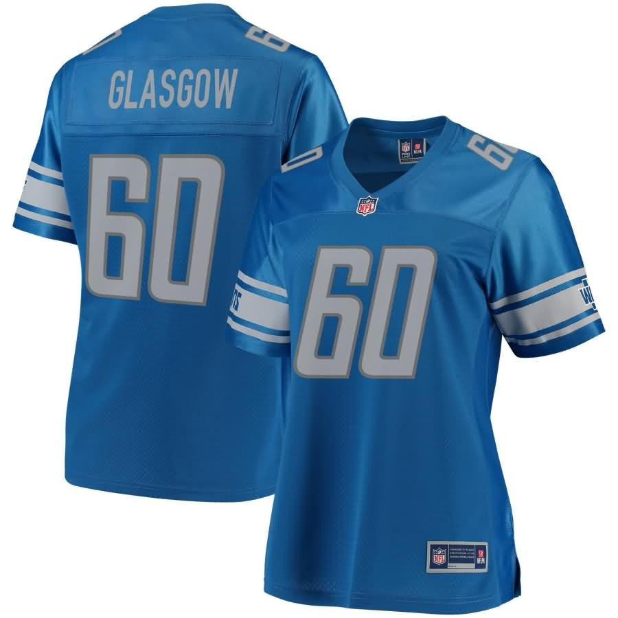 Graham Glasgow Detroit Lions Nfl Pro Line Womens Team Color Player Jersey Blue