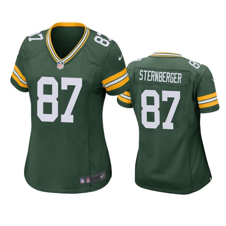 Green Bay Packers Jace Sternberger 2019 Nfl Draft Green Game Womens Jersey