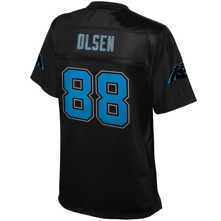 Greg Olsen Carolina Panthers Nfl Pro Line Womens Reverse Fashion Jersey Black