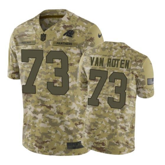 Greg Van Roten Jersey Nfl Camo Carolina Panthers