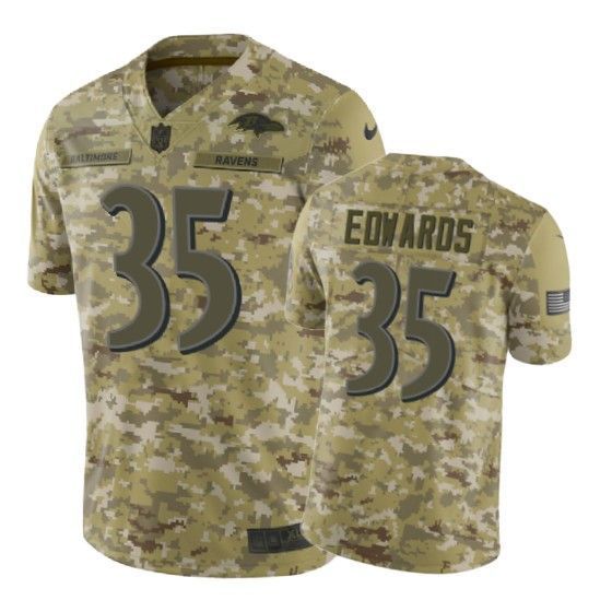 Gus Brandedwards Jersey Nfl Camo Baltimore Ravens