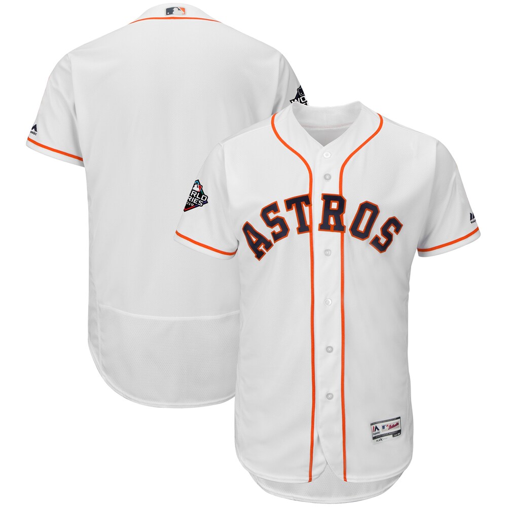 Houston Astros Majestic 2019 World Series Bound Flex Base Team Jersey White