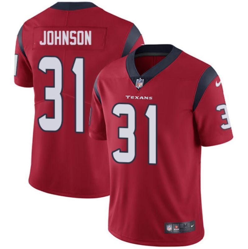 Houston Texans David Johnson 31 Nfl 2020 Red Jersey