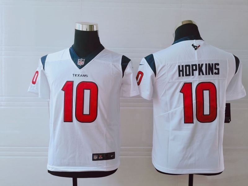 Houston Texans Deandre Hopkins 10 Nfl 2020 White Jersey