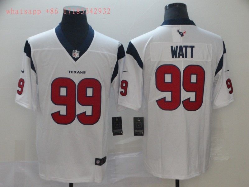 Houston Texans J J Watt 99 2020 Nfl White Jersey Jersey